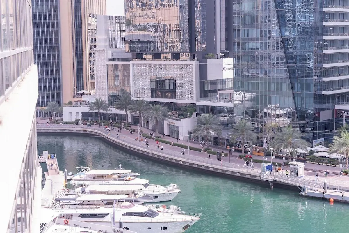 Marina Oasis Cozy 1-Bed Flat With Stunning Views Lägenhet Dubai Förenade Arabemiraten