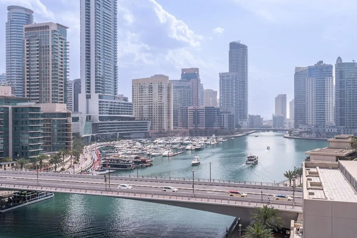Marina Oasis Cozy 1-Bed Flat With Stunning Views Lägenhet Dubai 0*,  Förenade Arabemiraten