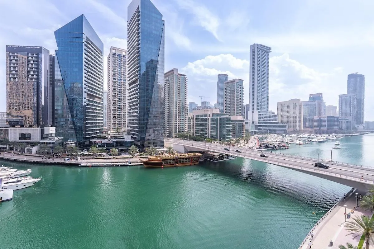 Marina Oasis Cozy 1-Bed Flat With Stunning Views Lägenhet Dubai