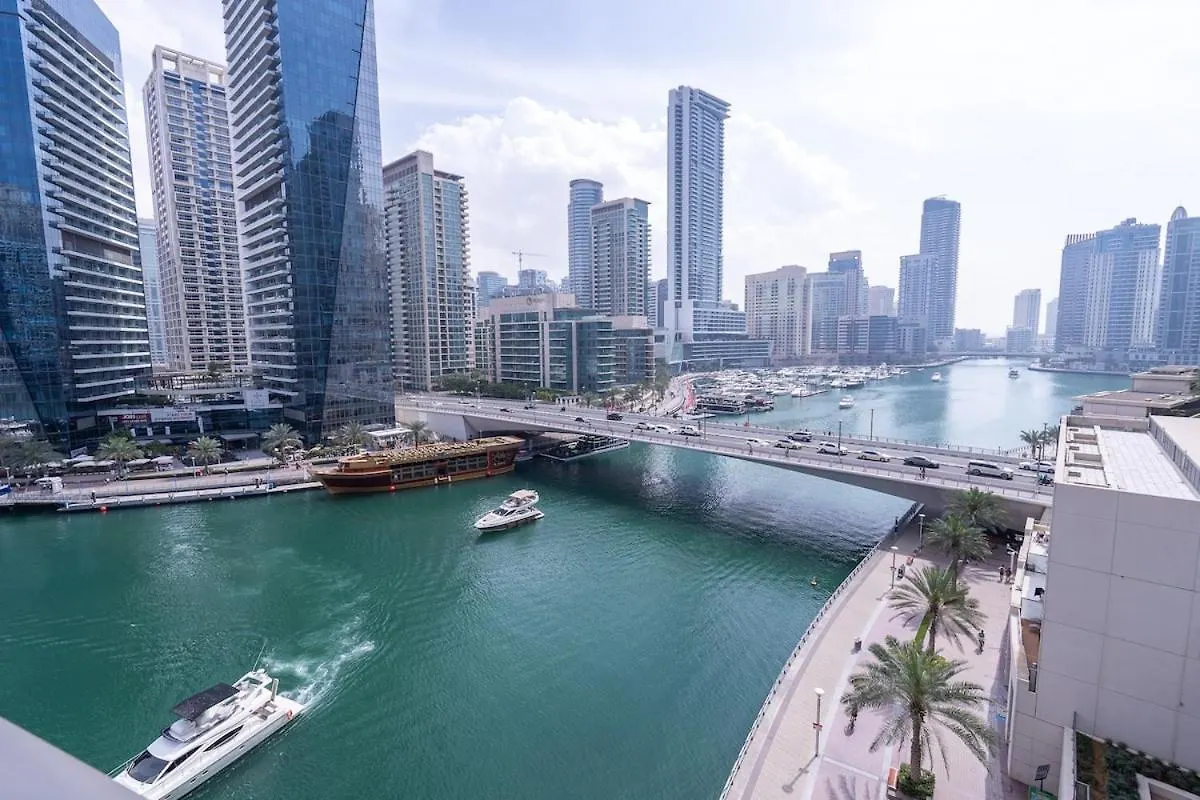 Marina Oasis Cozy 1-Bed Flat With Stunning Views Lägenhet Dubai