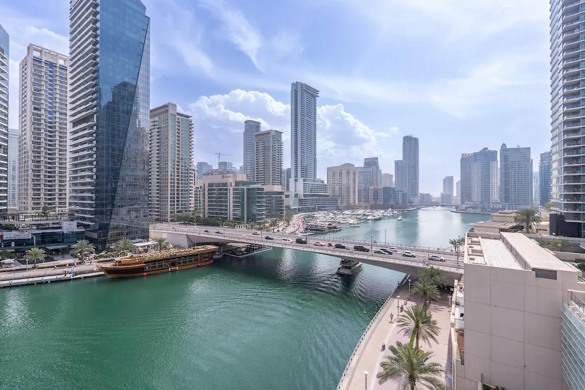 Marina Oasis Cozy 1-Bed Flat With Stunning Views Lägenhet Dubai