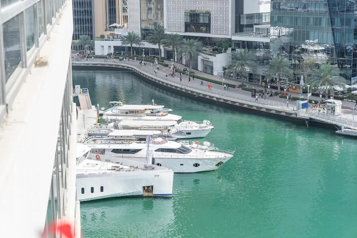 Marina Oasis Cozy 1-Bed Flat With Stunning Views Lägenhet Dubai