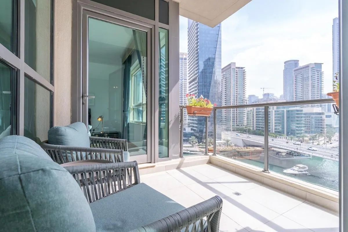 Marina Oasis Cozy 1-Bed Flat With Stunning Views Lägenhet Dubai