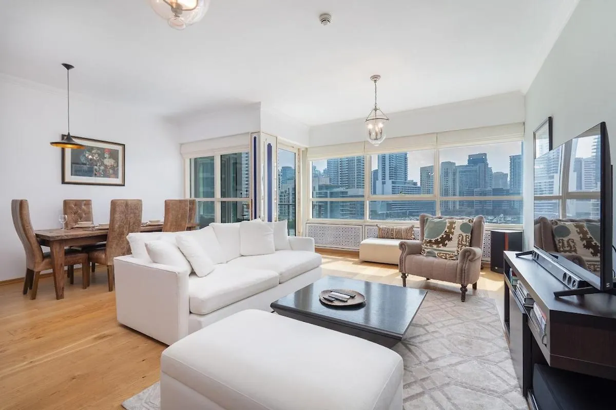Marina Oasis Cozy 1-Bed Flat With Stunning Views Lägenhet Dubai Förenade Arabemiraten