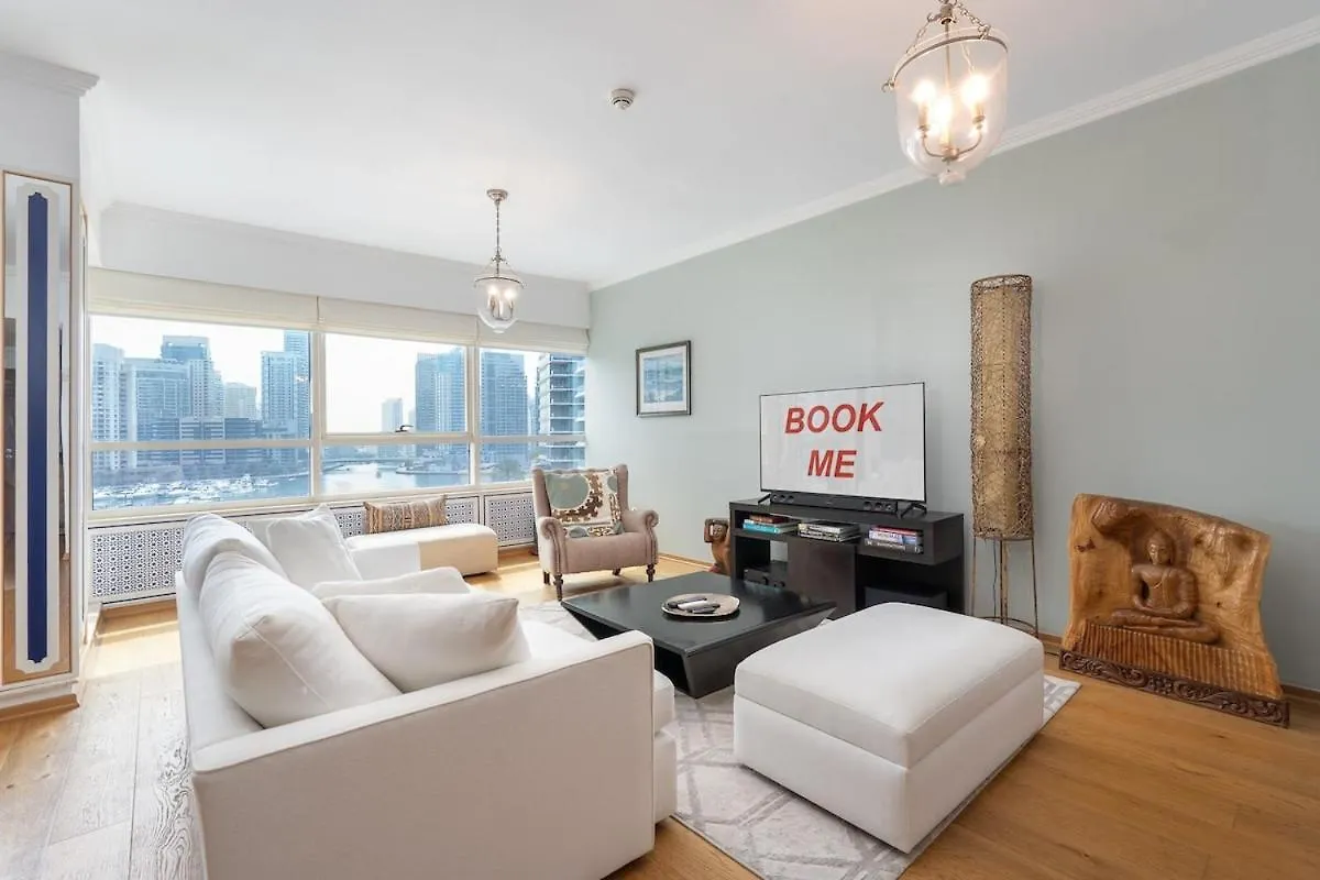 Marina Oasis Cozy 1-Bed Flat With Stunning Views Lägenhet Dubai