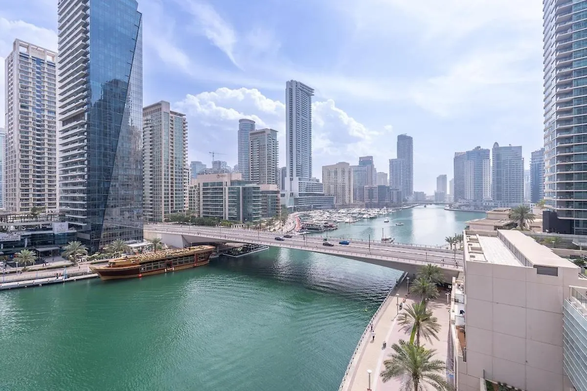 Marina Oasis Cozy 1-Bed Flat With Stunning Views Apartment Dubai
