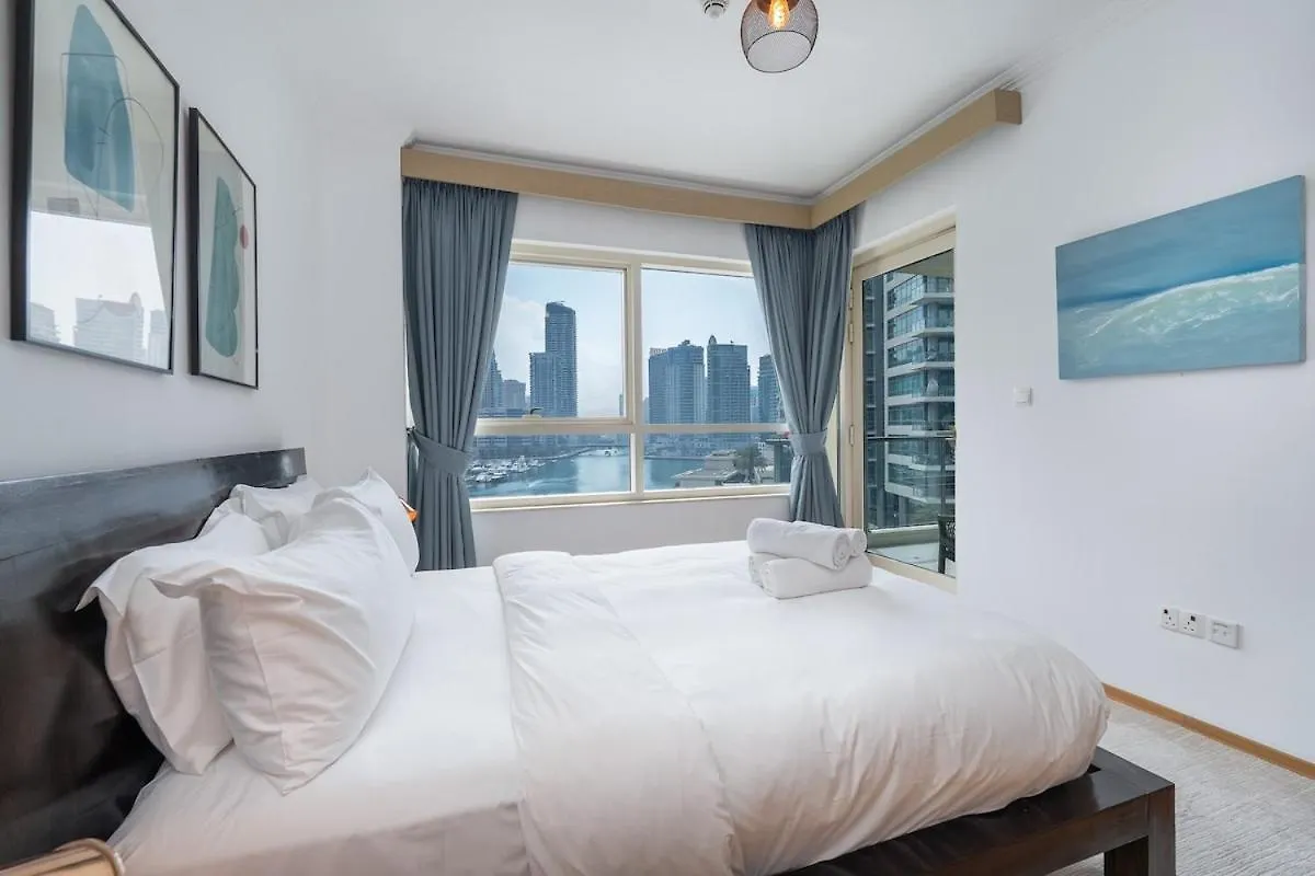Marina Oasis Cozy 1-Bed Flat With Stunning Views Apartment Dubai
