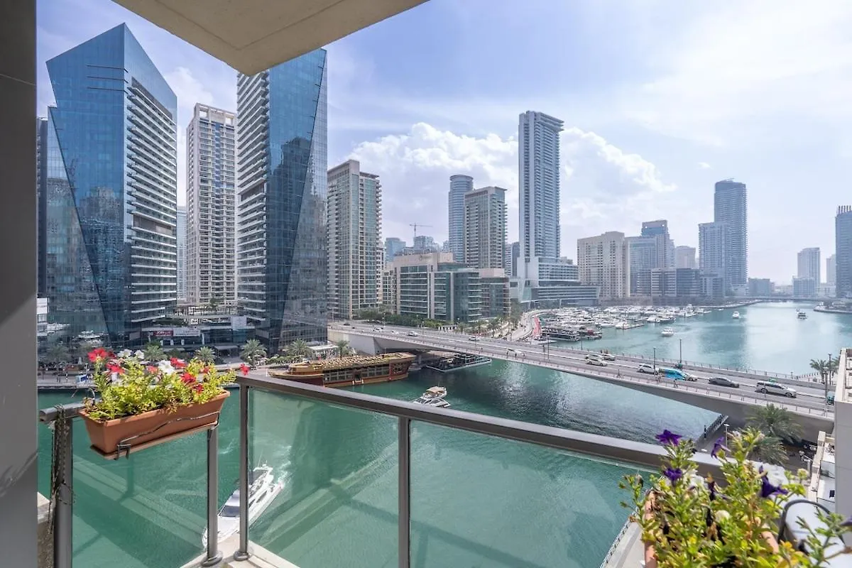 Marina Oasis Cozy 1-Bed Flat With Stunning Views Apartment Dubai