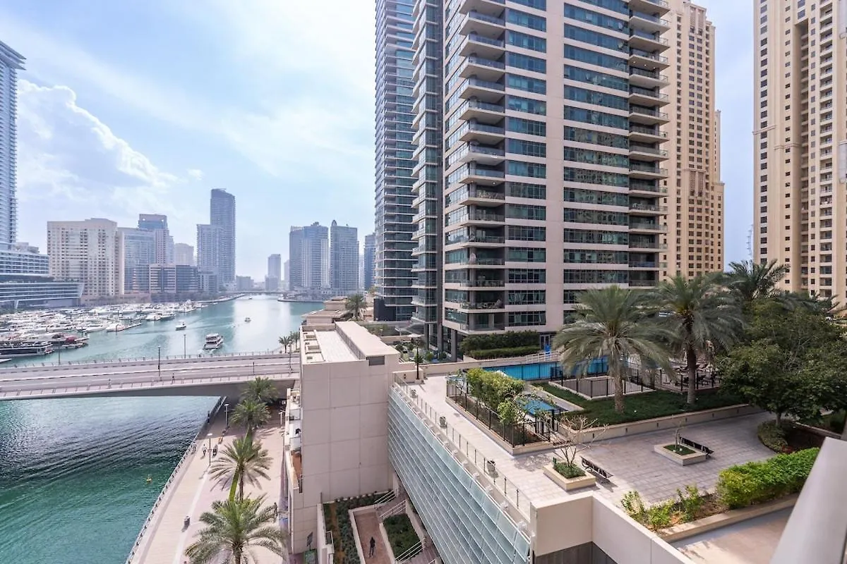 Marina Oasis Cozy 1-Bed Flat With Stunning Views Apartment Dubai